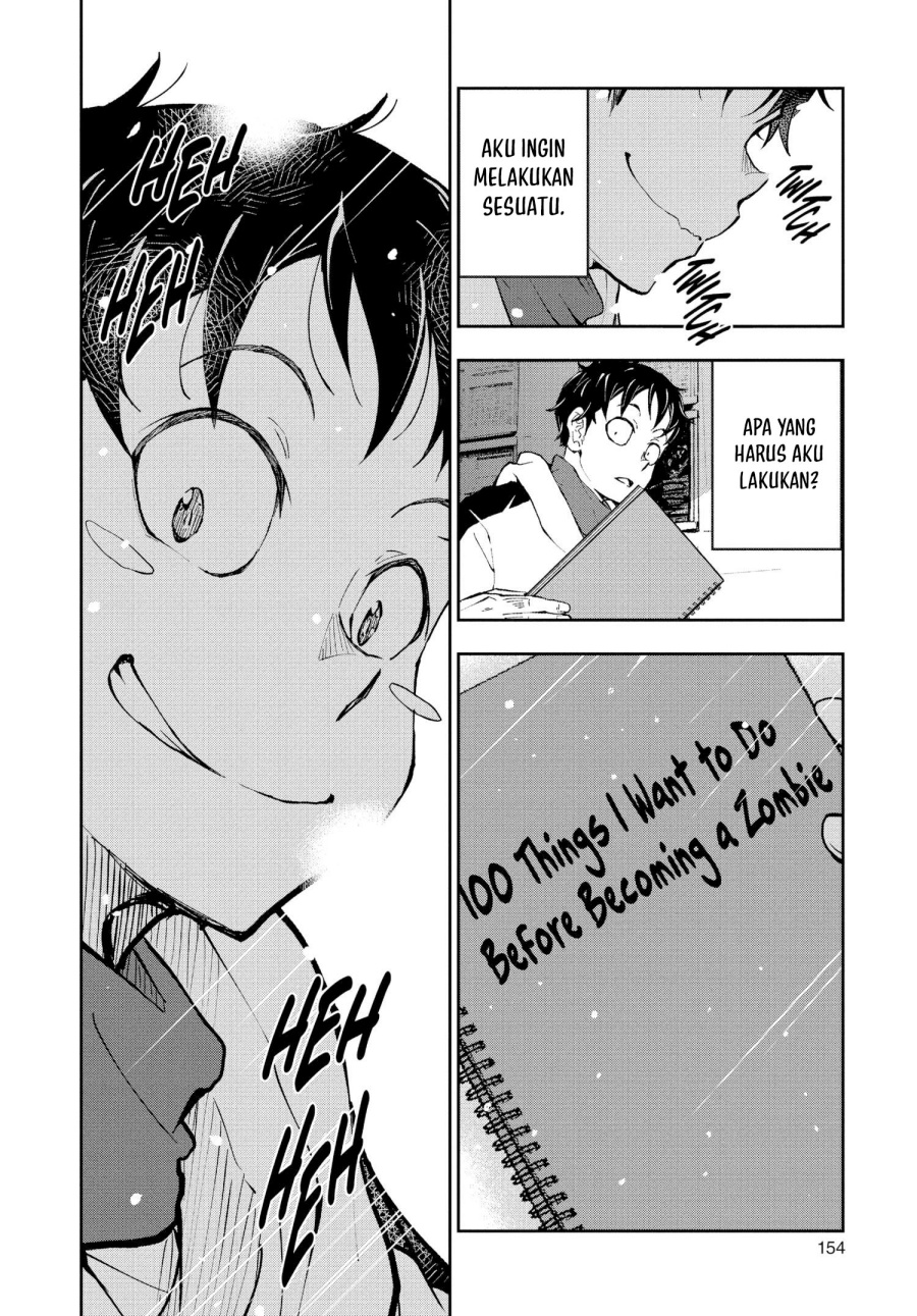 Zombie 100 ~Zombie ni Naru Made ni Shitai 100 no Koto~ Chapter 30 Bahasa Indonesia